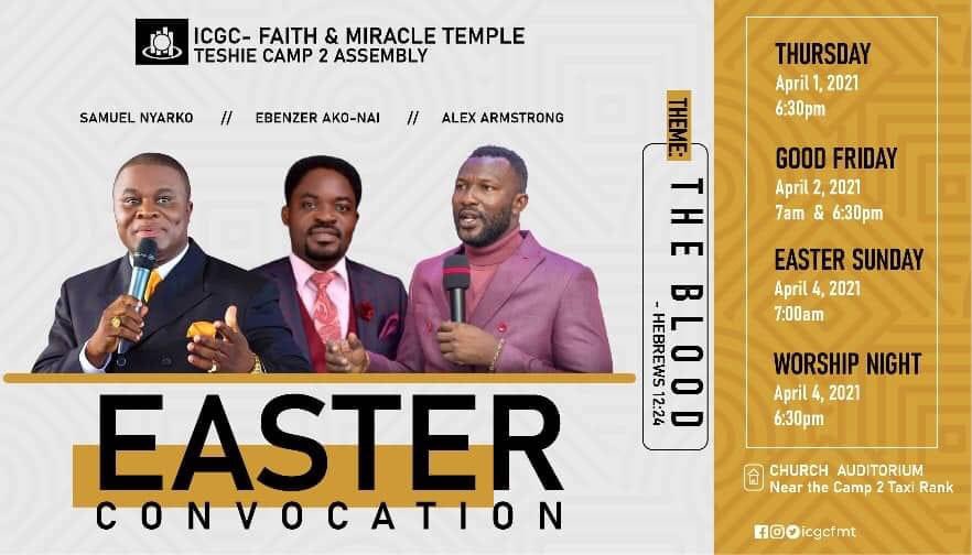 icgcfmt's tweet photo. This is the week of The Blood. 
You will be spared of every catastrophe and misfortune. The Blood is more than enough for our covering.

Join us this week for our Easter convocation and you will be blessed...

#TheBlood
#EasterConvocation
#WeAreICGC
#ICGCFMT https://t.co/k5TPvShB1i