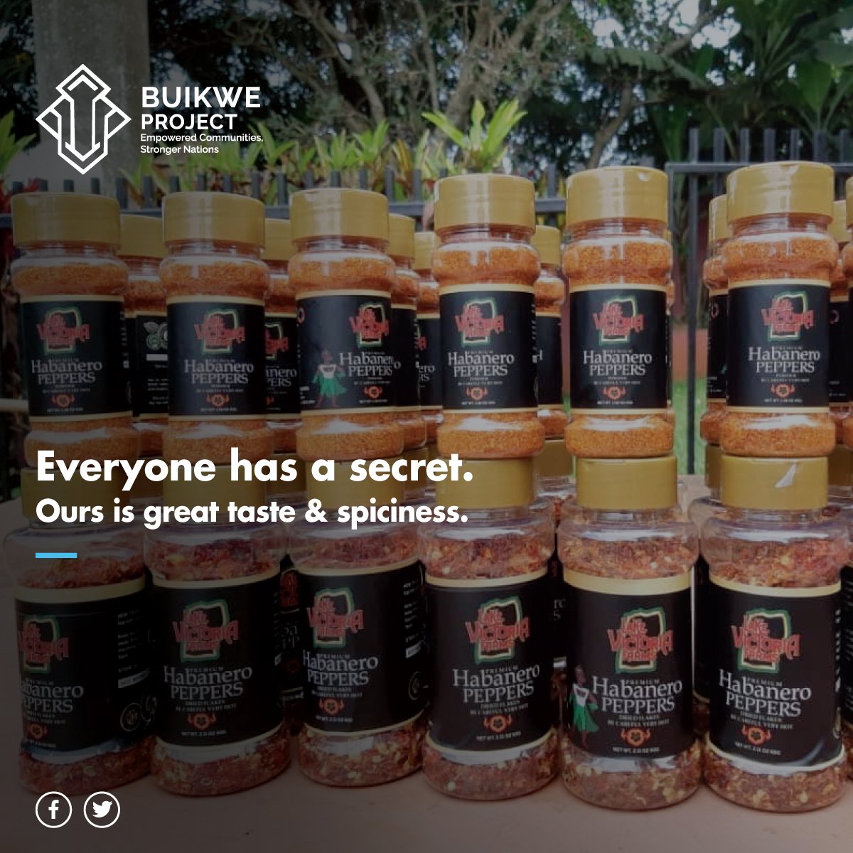 This hot spice is easy on the palate and you can drizzle it over anything. Made with fiery roasted habanero peppers, this spice is organic and ideal for dousing many of your favorite foods.
#habanero