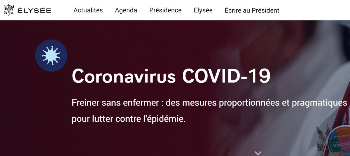 HValoche's tweet photo. Si ce slogan disparaît du site de l'Elysée d'ici ce soir, vous pouvez commencer à transpirer. https://t.co/fYUueToFCY