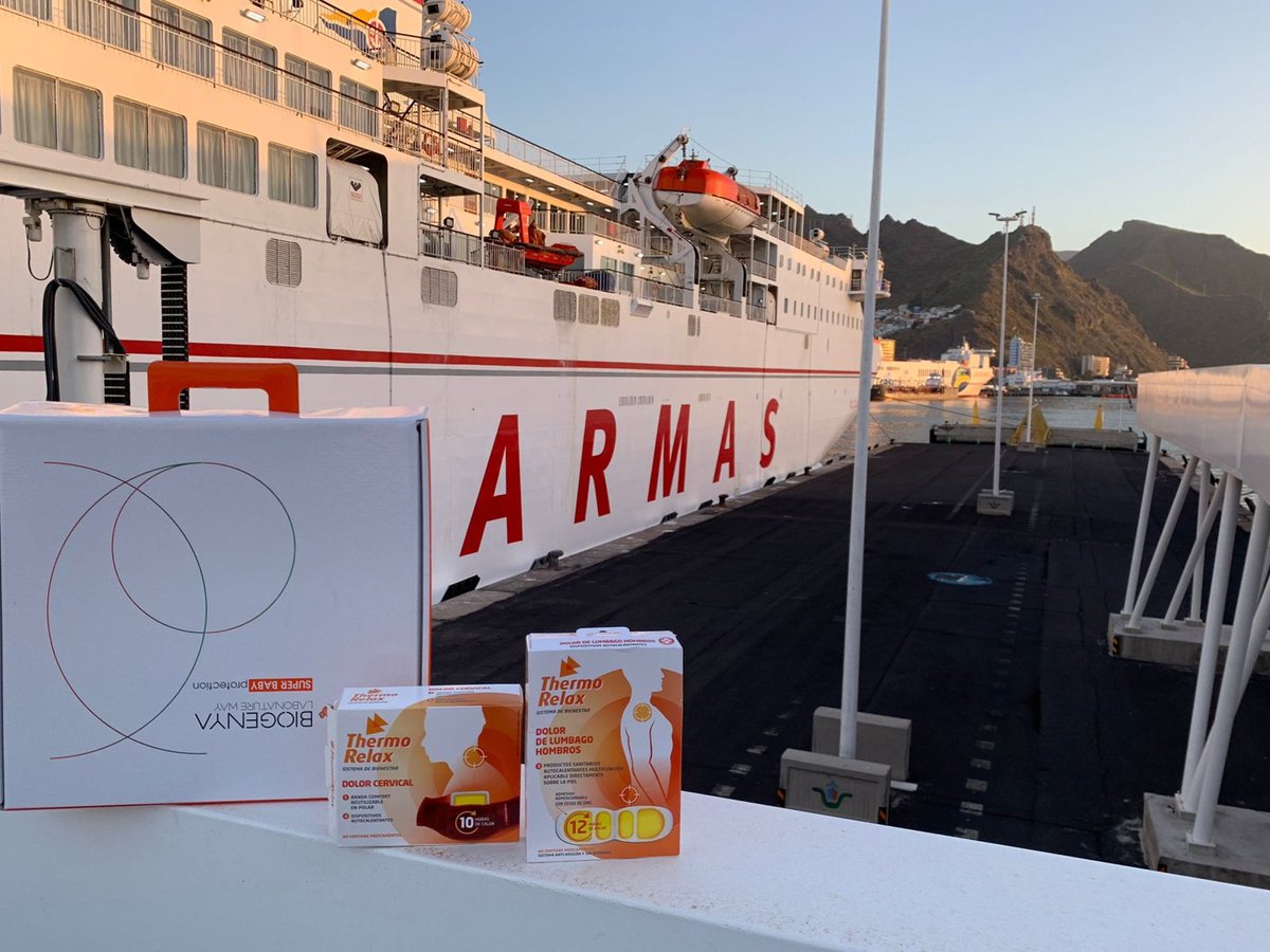 euroredispharma's tweet photo. Productos #Biogenya y #Thermorelax desembarcan en Canarias. Pronto en tu farmacia más cercana.
Gracias a @LineasArmas y JSV Canarias que nos acompañan en nuestros viajes en este nuevo proyecto.
#distribución #proveedores #comercio #EuroredisPharma https://t.co/HbBXL3OZLI