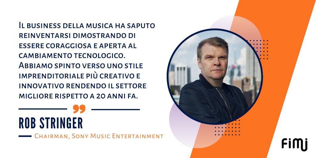 FIMI_IT's tweet photo. #LabelsAtWork • #RobStringer, Chairman @sonymusic | Tratto dal podcast #StrictlyBusiness di @Variety ➡ https://t.co/YEdGm0DFHD https://t.co/i0zJV8cwrm