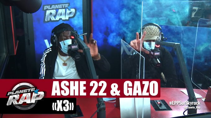 SkyrockFM's tweet photo. 🚨 Hier soir @Ashe_lz et @GazoMlg ont lâché en LIVE #X3 dans @Planete_Rap !! 💥
🎥 https://t.co/klEsbZS9eA
Et RDV à 20H pour la suite de la semaine @Planete_Rap de la BO d' #EnPassantPecho !! 🔥#EPPSurSkyrock https://t.co/00NhYPwk1A