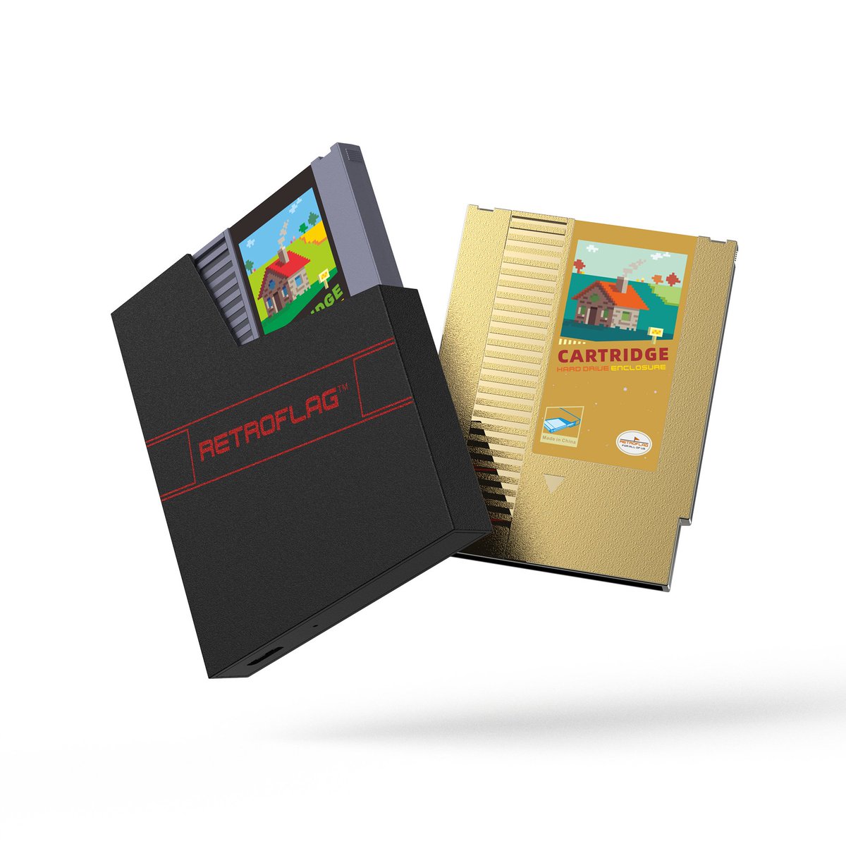 recalbox's tweet photo. 🔥 NOUVEAUTÉ - RETROFLAG 🔥
@RetroFlagcase va sortir un adaptateur USB pour relier la cartouche du #NesPi4Case à votre PC, qui prendra la forme du fourreau de la Nintendo NES !! 👌😍❤❤❤
Il sera même livré avec une cartouche dorée pour les 35 ans du jeu #TheLegendOfZelda! 😱👍 https://t.co/njhM2xrMUk