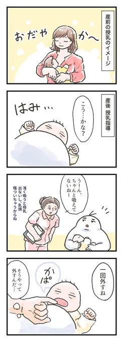 思ってたのと違った授乳 