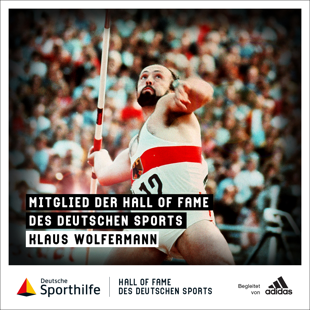 sporthilfe's tweet photo. Bei #Olympia 1972 in München krönte sich Klaus #Wolfermann zum Olympiasieger, seit 2011 ist "Deutschlands Speerwerfer des Jahrhunderts" (Zitat @kicker) Mitglied der Hall of Fame des deutschen Sports. Heute wird er 7⃣5⃣. Zur Biographie 👉 https://t.co/TgYPgLQ36M @dlv_online @DOSB https://t.co/jEQbq0LkCg