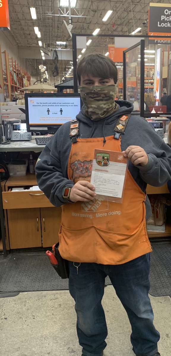 THD6649AP's tweet photo. I want to shout out Zach, he is like the handy man of the store. Anytime something needs to be done, he is the one we can count on. He is always engaged with ways to Reduce shrink and a great AP asset. Keep up the good work man! https://t.co/OhNOI4K6MB