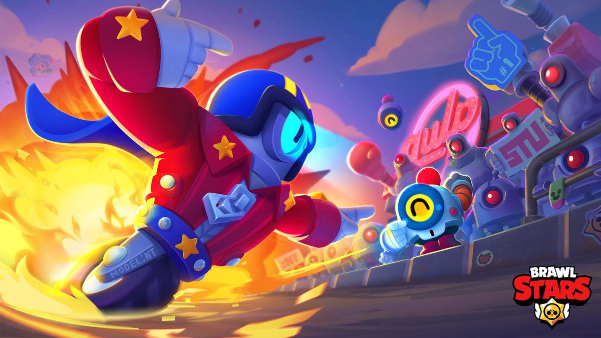 Dash, Heal, and Crash. ⭐️🏍🔥

Stu's second Star Power heals himself every time he uses his Super!