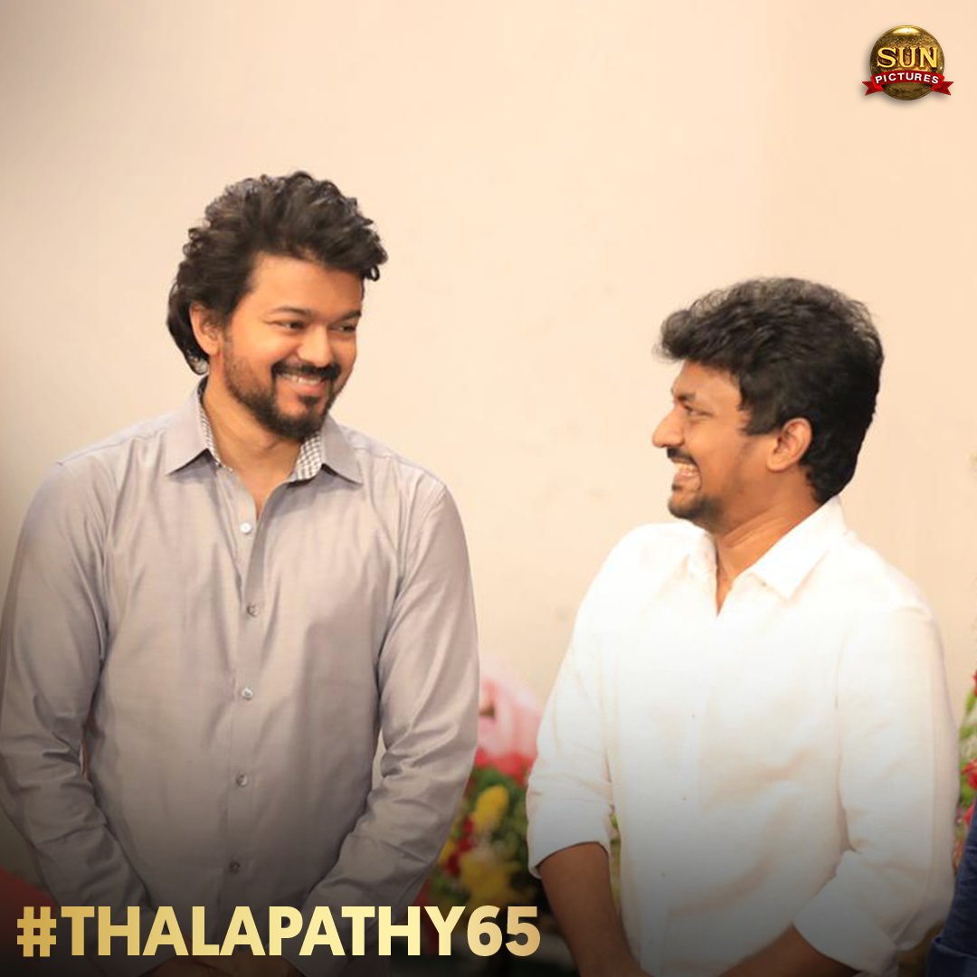 sunpictures's tweet photo. #Thalapathy65Poojai

@actorvijay @Nelsondilpkumar @anirudhofficial @hegdepooja
#Thalapathy65 https://t.co/ZTbe3eigQZ