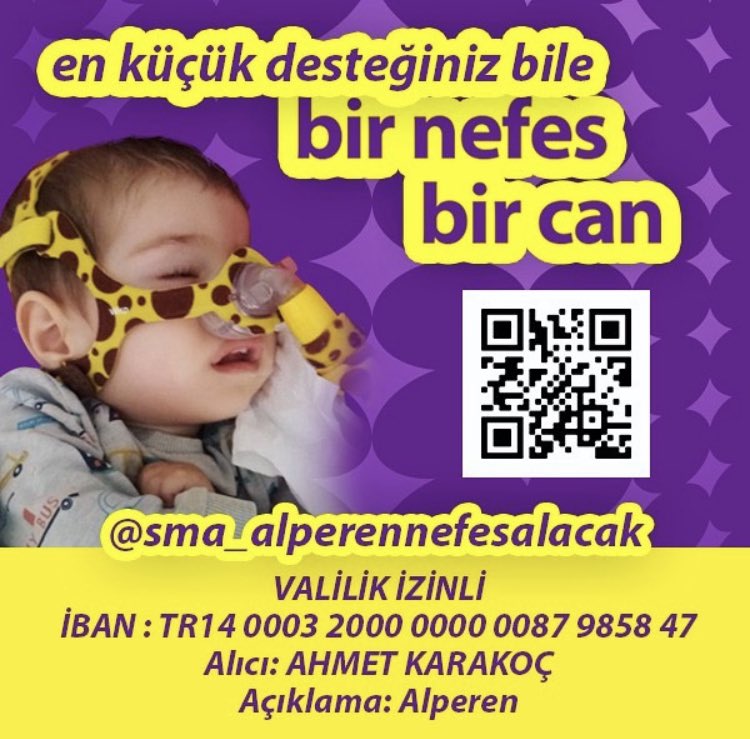 alitilkici38's tweet photo. Alperenin Babası Türk Silahlı Kuvvetlerinde Diyarbakırda Uzman Çavuş olarak görev yapan bir kahraman
Yurt dışında Zolgen Sma Gen tedavisi olması için sayılı günü kaldı
Valilik yardım toplama izinli kampanyaya kahramanımızın yavrusuna umut olacağınıza inancım tamdır
@UlviYonter https://t.co/UsEId8KAv0