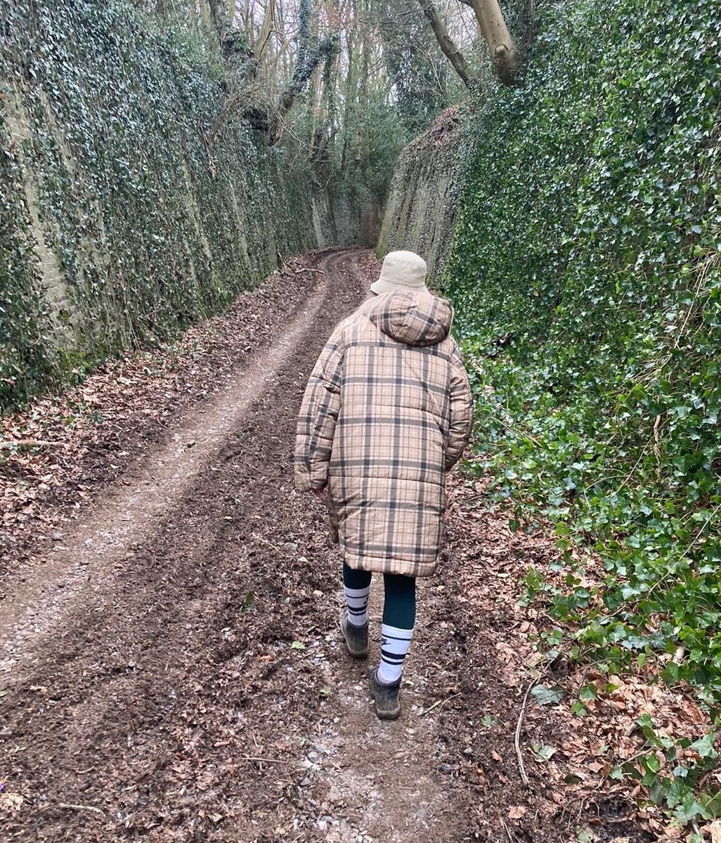 Today is the last day of the Walk Dacorum Challenge and we have loved seeing all your updates! 
Have you ever been to see the Roman Road or ‘Spooky Lane’? 👻
It has been rumoured that ghosts of Robed Monks and Roman Soldiers have been seen here 😶