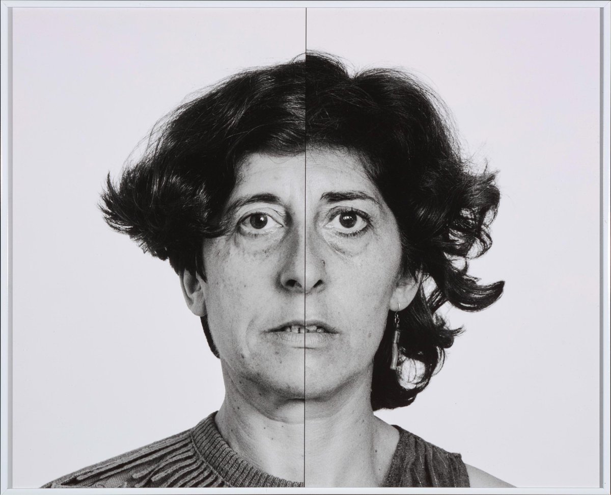 #DespiertaConArte  En "Autorretrato en el tiempo" (1981-2014), Esther Ferrer construye diversos retratos de su rostro ensamblando fotografías tomadas en distintos años. Esto nos permite apreciar el cambio sufrido, pero también los rasgos de nuestra identidad que siguen perdurando
