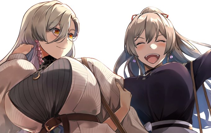 魔女と女騎士の休日 #ソシ絵ール #フレン見て 