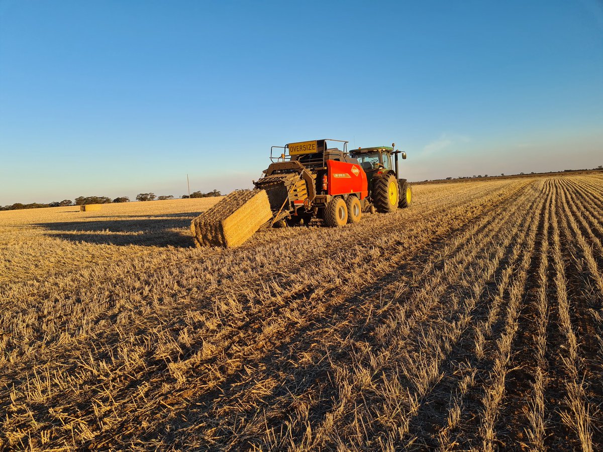 Last bale for season 20/21. Now to cart it all north.