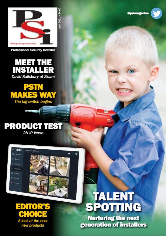RisControl, our new smart, touchscreen keypad is featured on the front cover of April 2021 issue of PSI Magazine. 
Click to read more: bit.ly/3cyIZtk
This month's issue also features the full interview with Ian Stones, RISCO's Head of Sales UK&amp;I.