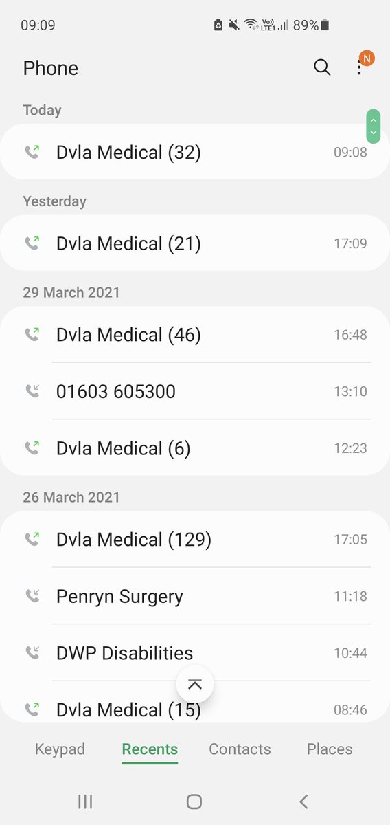 pepsi2353's tweet photo. The last 5 days of trying to get through to @DVLAgovuk MEDICAL. And still no luck. What a joke!! Been waiting for my licence to be returned for 2 months already and I NEED it to work!!! https://t.co/HGBp4NWIUg