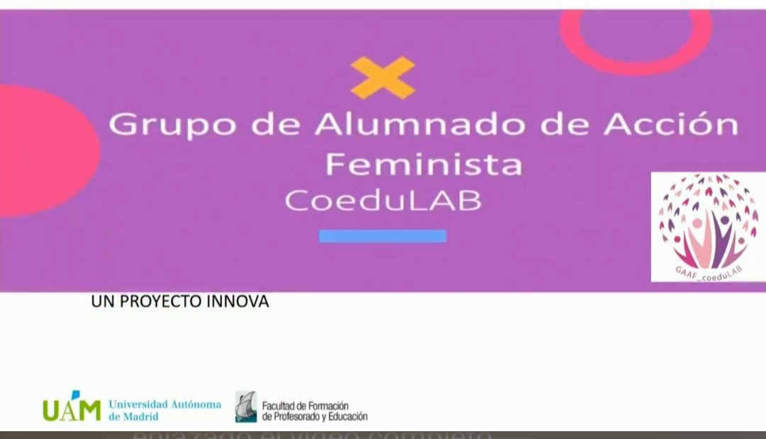 GuipaMJOSE's tweet photo. Ayer #30N tuve la suerte de presentar el proyecto #INNOVA_UAM @GCoedulab @FaculEDUAM @UAM_UIgualdadG
@UAM_Madrid
en las Jornadas #ODS @FundacinCiudad4 @juntaExtre Gracias @amigotrivi por tu esfuerzo y trabajo 🥰
Más información 👇👇 ODS N⁰ 5 https://t.co/ZDuD6IUn8b https://t.co/F8RzhhV2bB