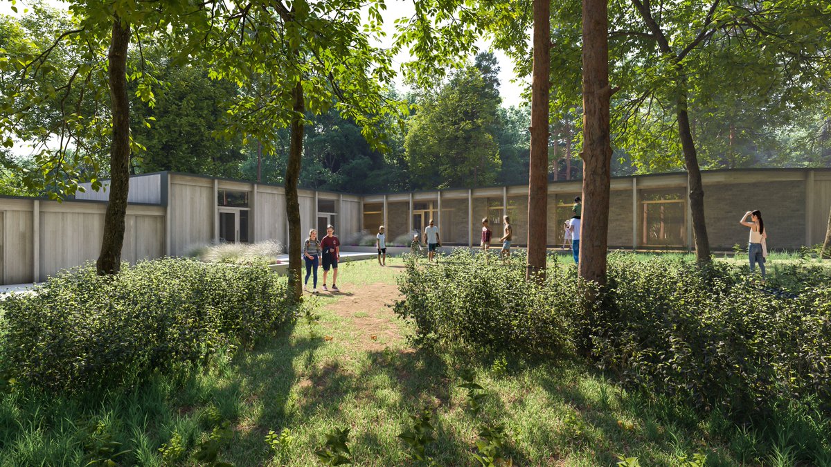 WALandscape's tweet photo. Delighted to share some visuals of the exciting new Learning Hub at @harmenyed that has recently received planning permission. A great team effort and looking forward to seeing it come to life soon. @loadermonteith . Sarah Jane Storrie . @Harleyhaddow . PMP https://t.co/6MSZdPSamQ