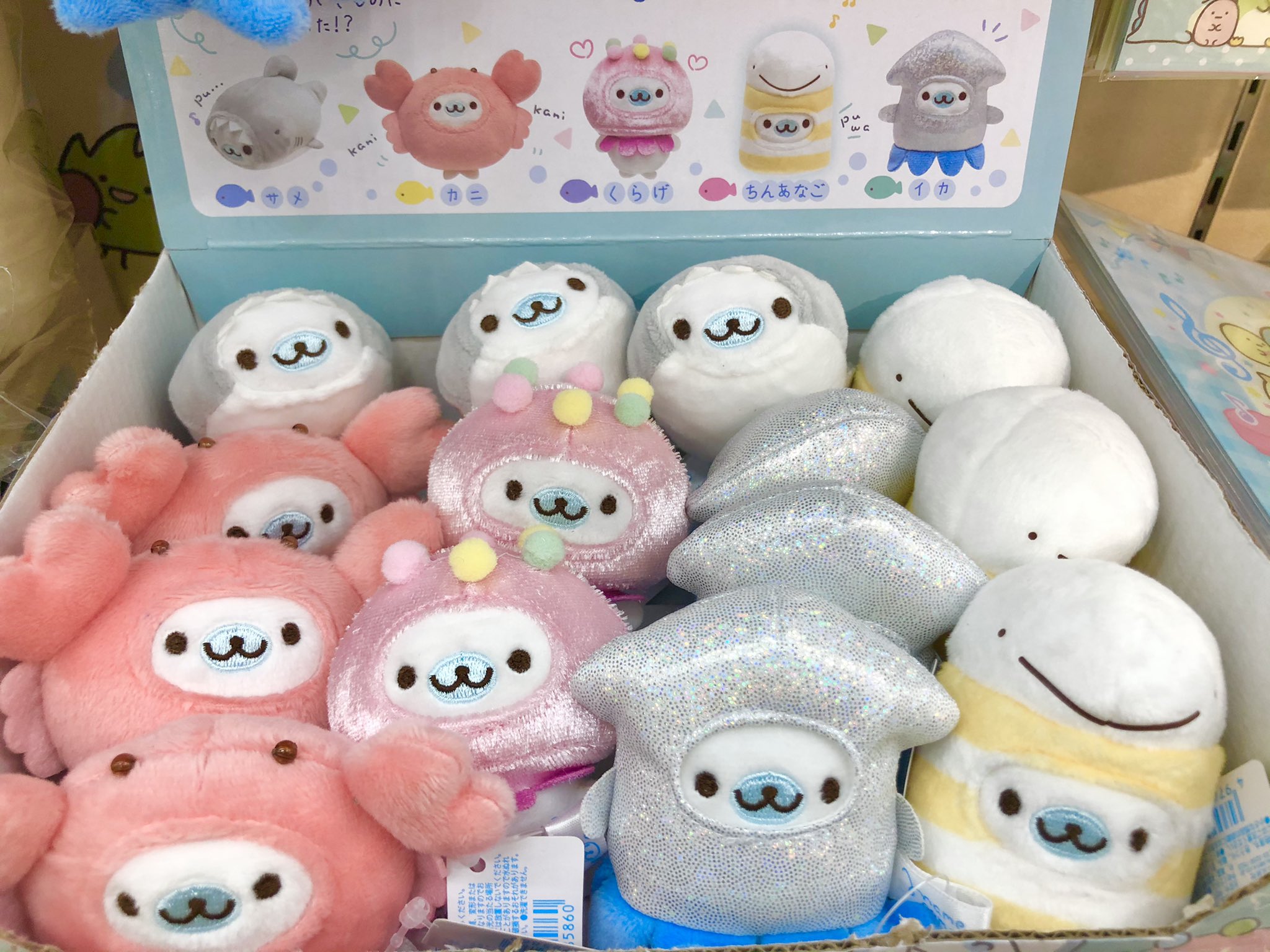 Amazon.co.jp: まめゴマ おうちでうみきぶんでプ てのりぬいぐるみ