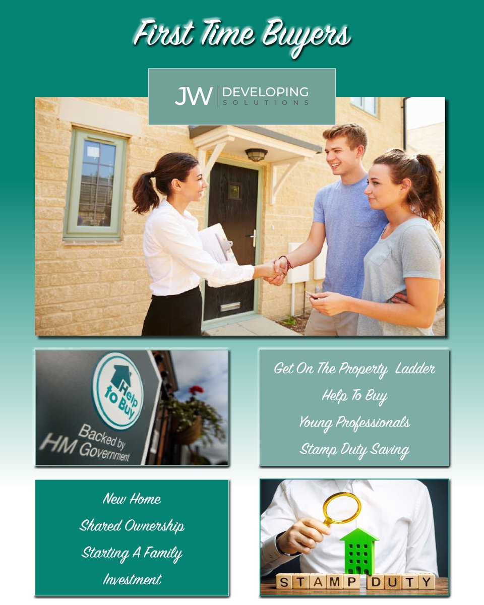 First Time Buyers 🏘️👫With more options available now we have seen an influx of first time buyers across a number of our developments. New build developers can accommodate better than most for first time buyers due to Help To Buy, Shared Ownership and Stamp Duty savings