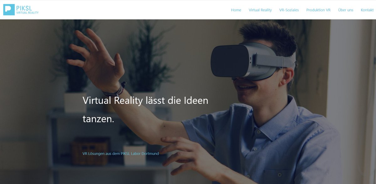GerardsAndrea's tweet photo. Das inklusive Projekt - PIKSL Labor Dortmund - launcht heute die neue Website über Virtual Reality. 
Wer Interesse an diesem Thema hat kann sich dort umfänglich informieren. Viel Spaß beim Stöbern.

https://t.co/zr8yBv3TvV https://t.co/ZOuDYF1xNs