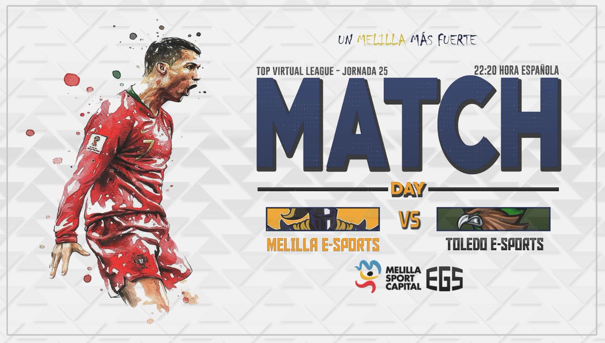 MelillaTitans's tweet photo. 🔵| #MATCHDAY
🔹Última jornada de la @TopVirtuaLeague de esta semana.
🔸Nos mediremos frente al @toledo_esports a partir de las 22:20.
Partido casteado👇🏼
https://t.co/twRpr1xRvx
#melillasportcapital #gomsc https://t.co/w92JFi3Srw