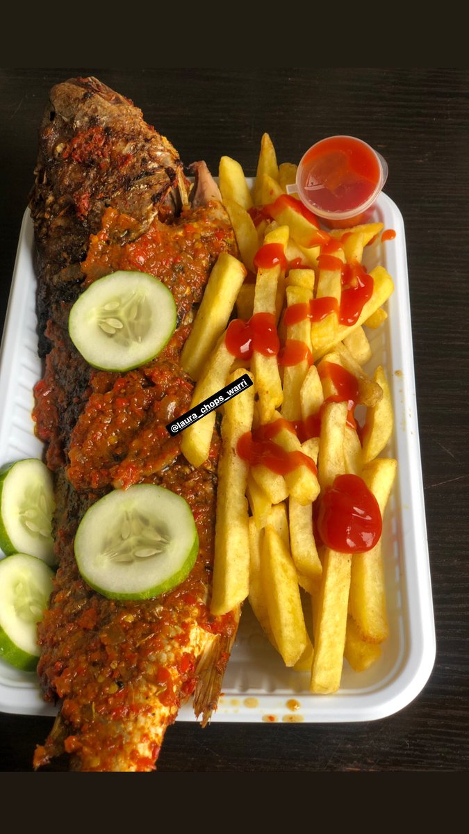 ChopsWarri's tweet photo. How is your day going?

How do you want your grilled fish 

Spicy 🥵/non spicy https://t.co/Z7q1lgPIof