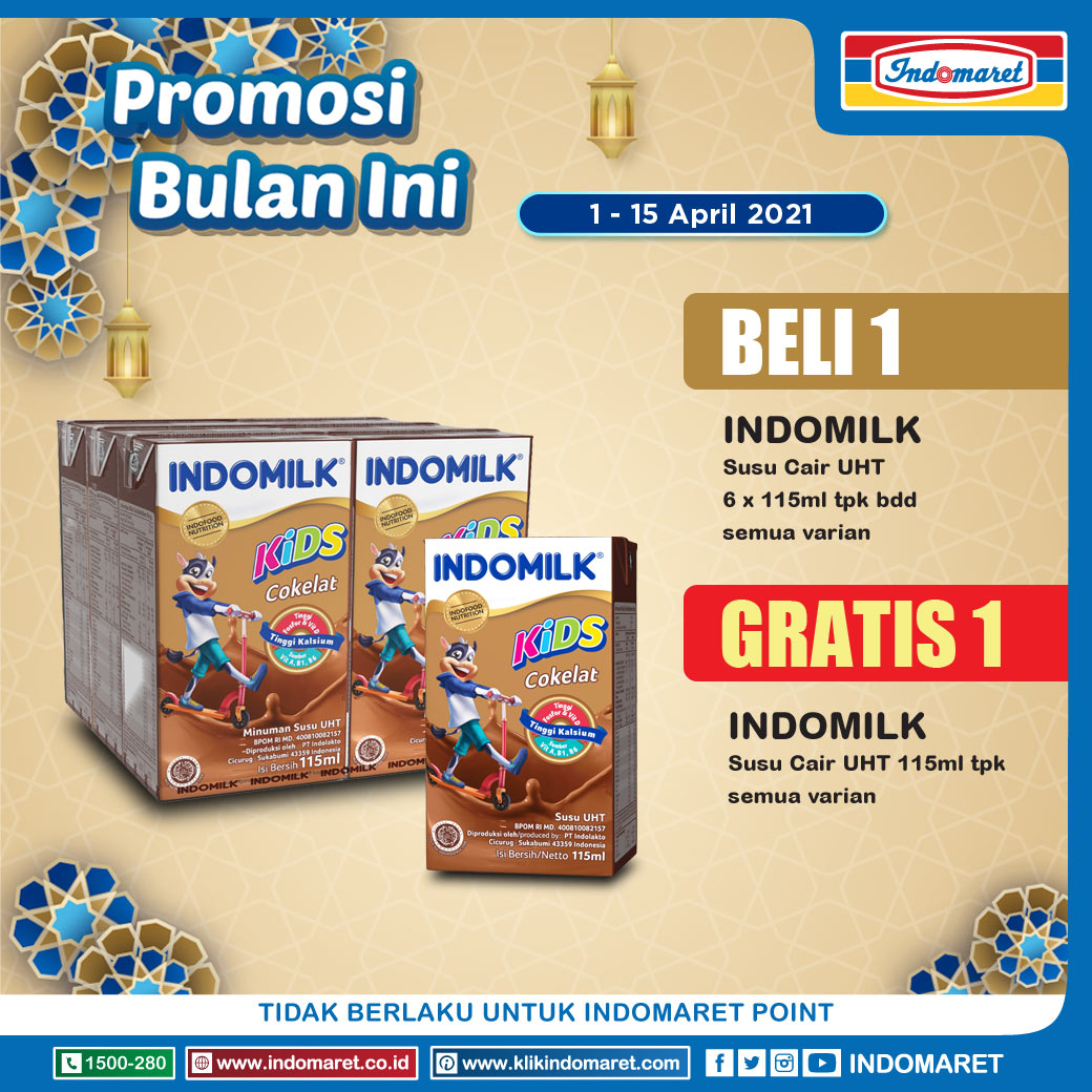 Promo Indomaret untuK Besok Senin 12 April 2021, Masker Beli 2 Dapat 3