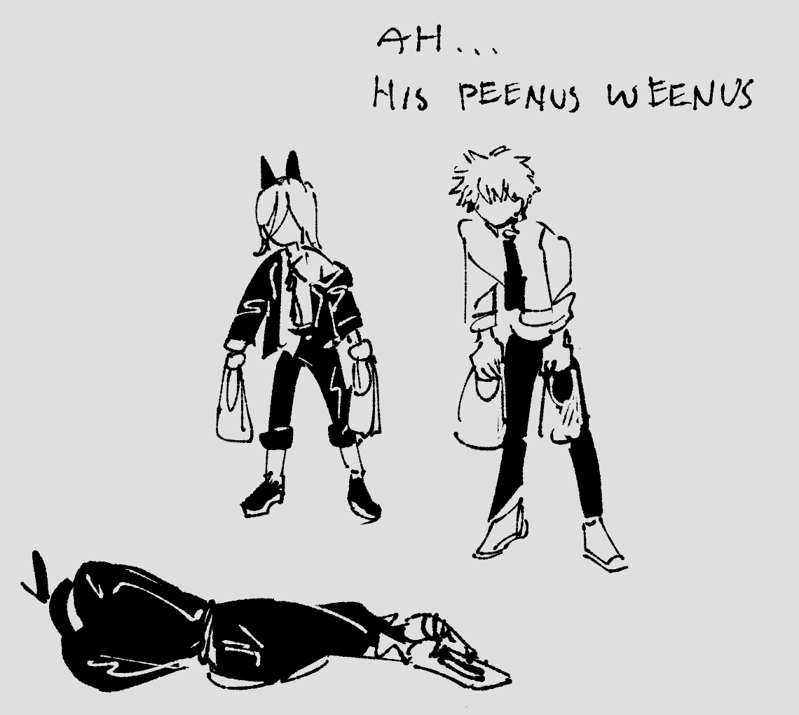 #今月描いた絵を晒そう 
i got into csm this month 