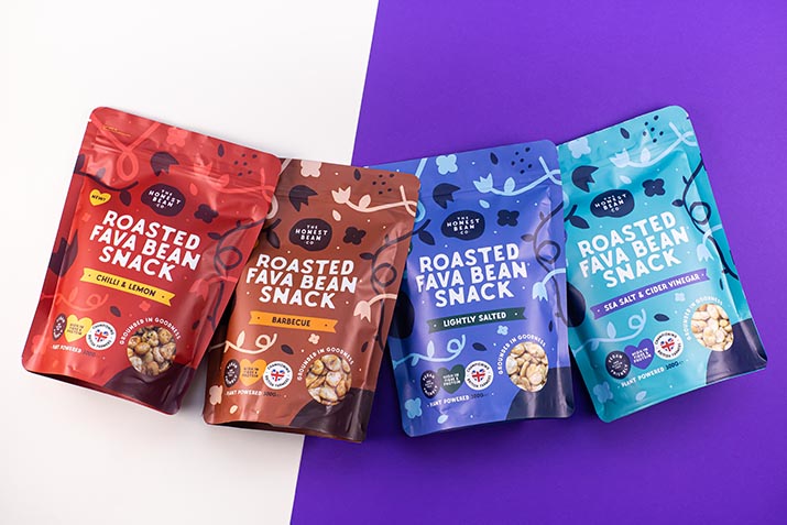 sweetsnsavoury's tweet photo. Sustainable fava bean snack producer, The Honest Bean Co, has launched a new range of vegan and gluten-free Roasted Fava Bean Snacks and dips. https://t.co/umEb5qWyqh @BeanHonest #favabeans #beansnacks #savourysnacking #sustainablesourcing https://t.co/Ok8BKHw0Ry