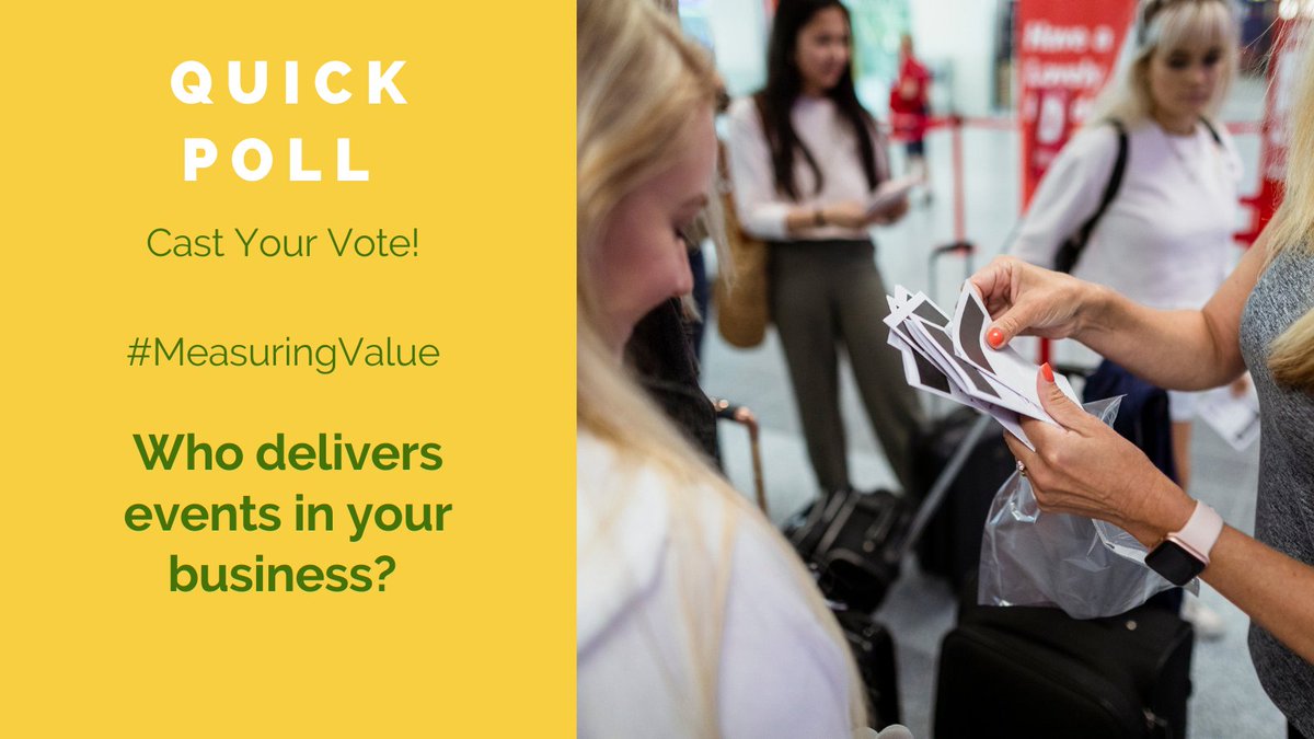 assentyapp's tweet image. Who delivers event activity in your company?   let us know over @assentyapp by voting in our #quickpoll &amp;gt;&amp;gt;&amp;gt; assenty.com/vote-poll/251  #MeasuringValue