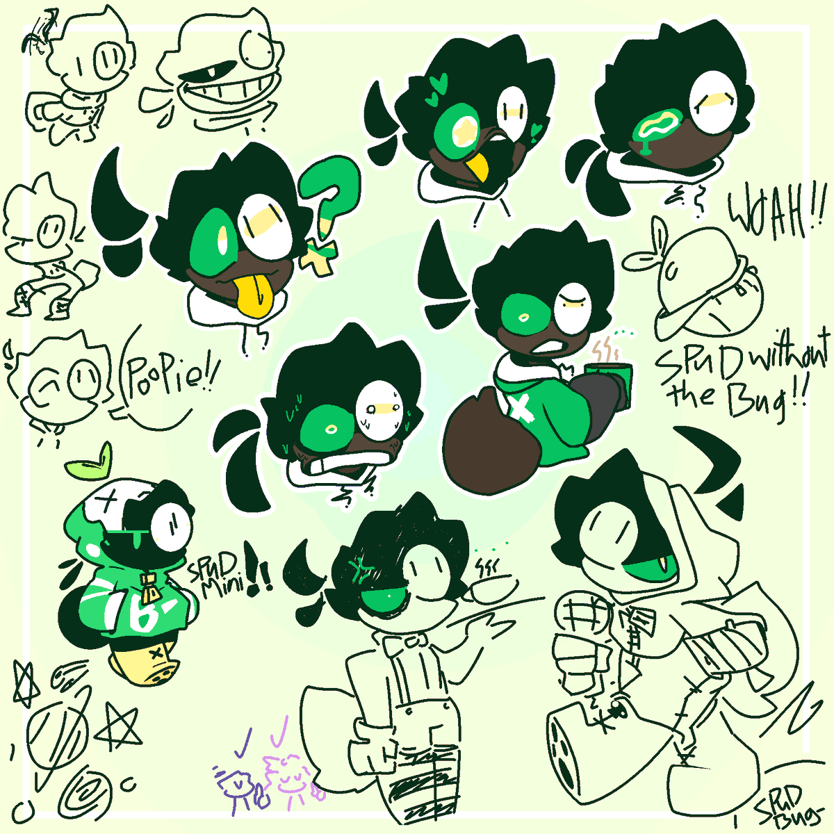 BUG_EYEDFREAK's tweet photo. @paudraws congrats on 9.5k
hello internet, i exist, i draw too!! https://t.co/3fvYh8Vph1