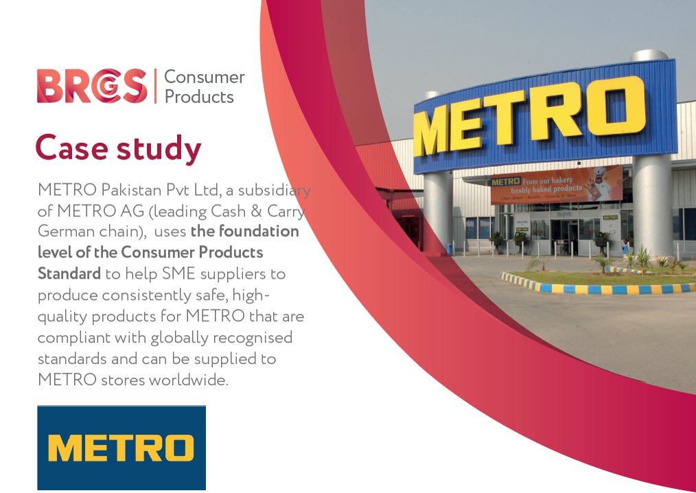 Read our case study to learn how METRO Pakistan Pvt Ltd is using the  Consumer Products standard to develop its smaller suppliers, A clear benefit for how the retailer manages supplier assurance, and the commercial opportunities for its suppliers
okt.to/GiZBce