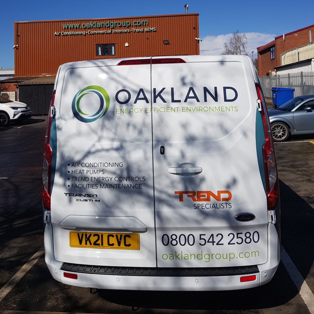 Another new liveried vehicle added to the Oakland fleet soon to be getting a few miles under its belt servicing our  #hvac #aircon #cooling and #heating customers.
