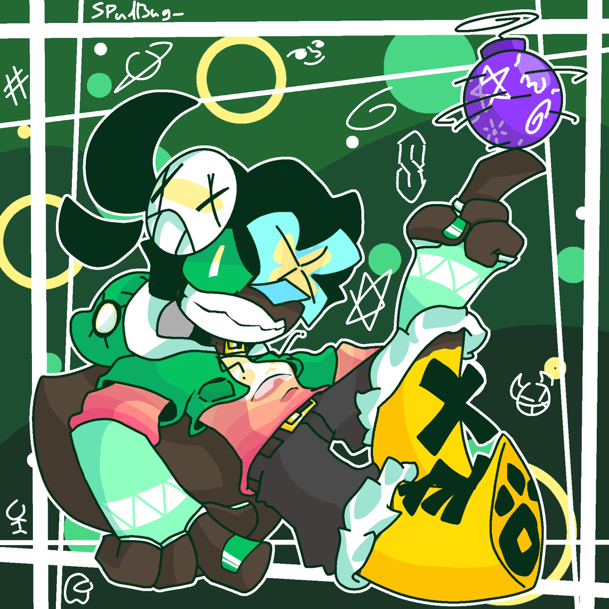 BUG_EYEDFREAK's tweet photo. @paudraws congrats on 9.5k
hello internet, i exist, i draw too!! https://t.co/3fvYh8Vph1