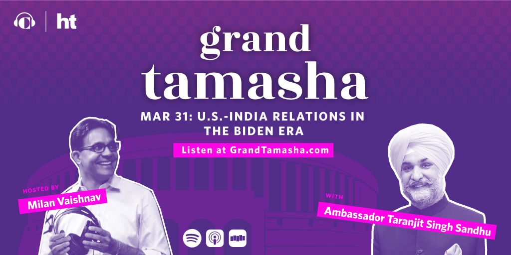Milan Vaishnav (@milanv) on Twitter photo New #GrandTamasha out now: This week, I am very pleased to be joined by India's Ambassador to the United States Taranjit Singh Sandhu (<a href="/SandhuTaranjitS/">Taranjit Singh Sandhu</a>) to discuss U.S.-India relations in the Biden era grand-tamasha.simplecast.com/episodes/ambas⦠<a href="/IndianEmbassyUS/">India in USA</a> New #GrandTamasha out now: This week, I am very pleased to be joined by India's Ambassador to the United States Taranjit Singh Sandhu (<a href="/SandhuTaranjitS/">Taranjit Singh Sandhu</a>) to discuss U.S.-India relations in the Biden era grand-tamasha.simplecast.com/episodes/ambas⦠<a href="/IndianEmbassyUS/">India in USA</a>