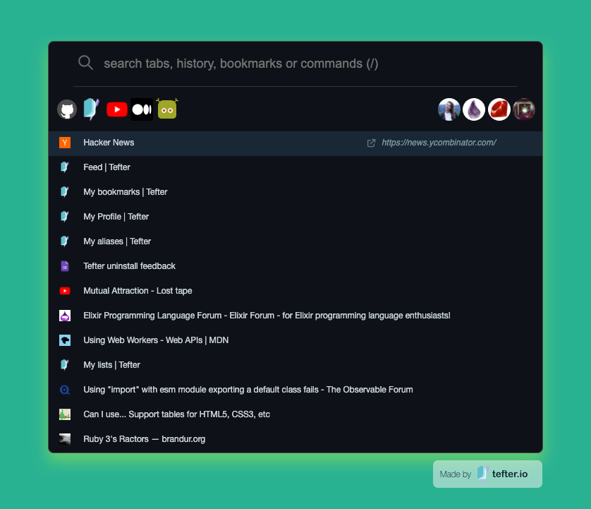 #changelog Omni - Dark mode.

We've added a "dark theme" to Omni.

If you want it darker, in settings, select "dark" and then save.
👉 headwayapp.co/tefter-changel…