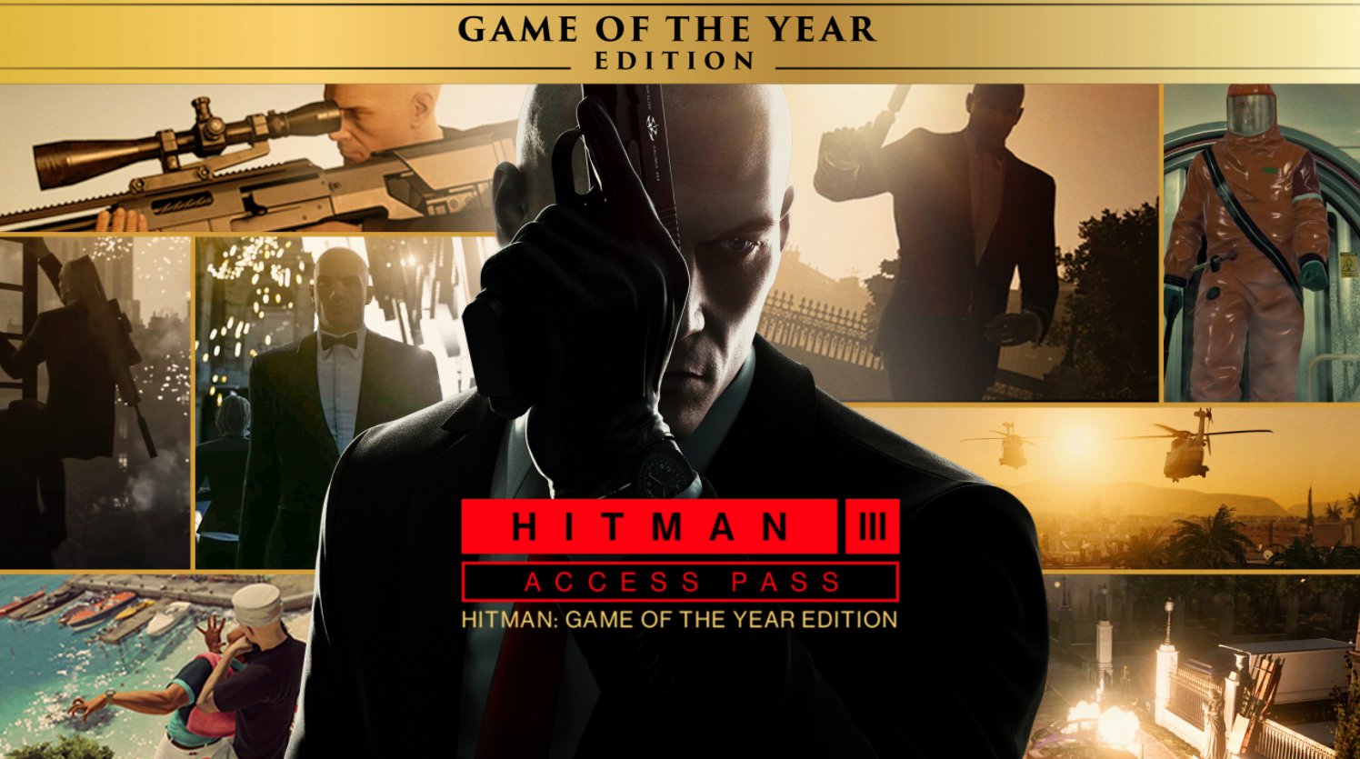 Wario64 on X: HITMAN 3 Access Pass: HITMAN 1 GOTY Edition is free