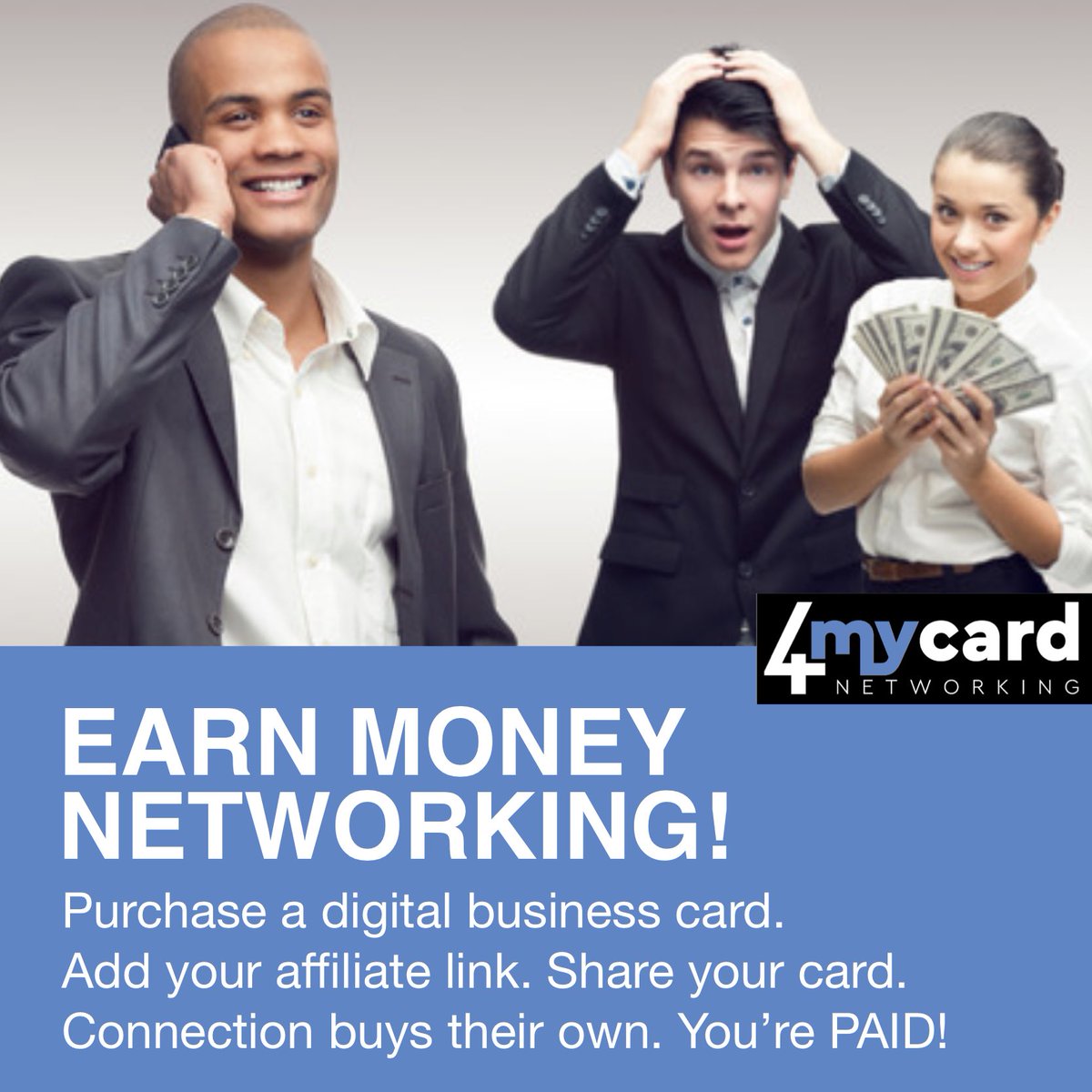 csquaredmedia's tweet photo. Go to https://t.co/NuDZTJ7f0q @4mycard now to earn money while sharing your company’s contact information #affiliatemarketing #affiliate #affiliateprogram #affiliatemarketer #affiliatemarketingtips #businesscards #digitalbusinesscard https://t.co/jdcUBWYE7X