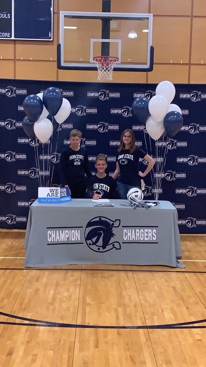 Congrats to Josh Land on his signing to play soccer at Penn State-Brandywine! Go do big things!