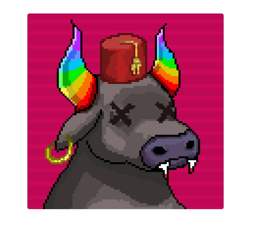 NFTourist's tweet photo. Big thanks to @HashBullz that gifted me one of their 1313 bullzzzzzz!
Check out the collection now on rarible, don't miss this ooportunity!
#NFT #NFTs #NFTcollectibles #NFTCommunity #NFTGiveaway https://t.co/k7Num9MQW9