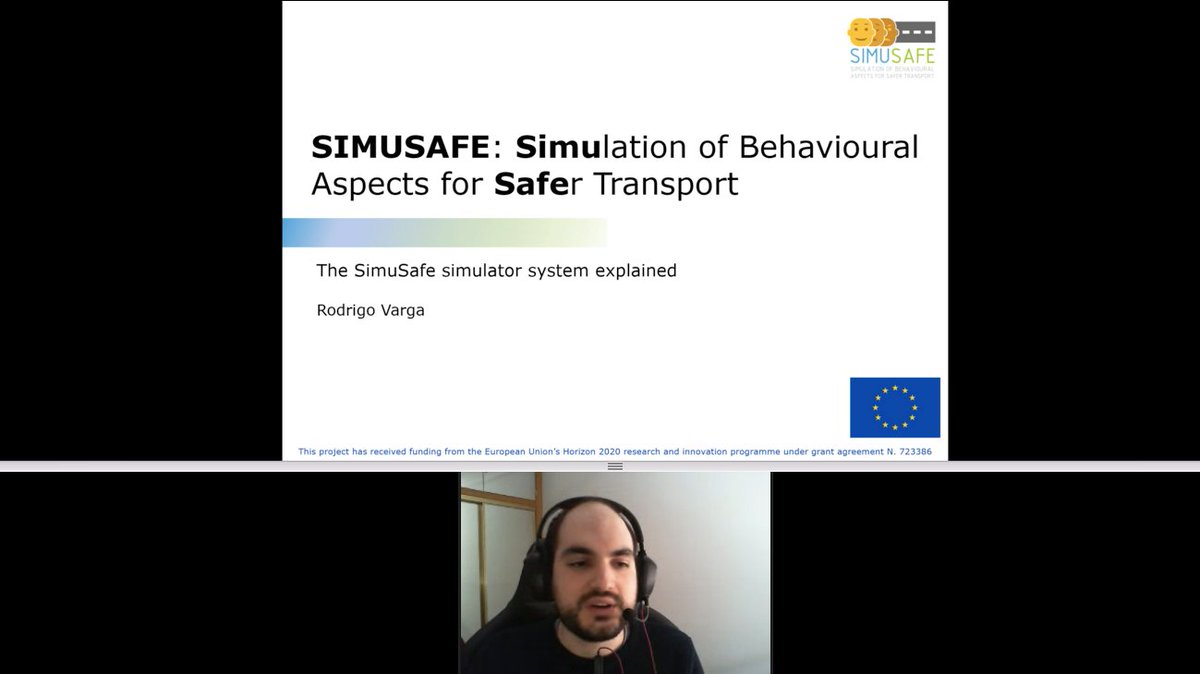 _ITCL's tweet photo. ☑️Rodrigo Varga explains how Simusafe works and what are its characteristics and strengths. ⬇️⬇️⬇️🚲🛵🚗🚶♂️🧑🦯@simusafe
#WORKSHOPSIMUSAFE #Simusafe #simulators #training #VirtualReality #BehaviouralAnalysis #ITCLFuture https://t.co/M8kPlQBp1I