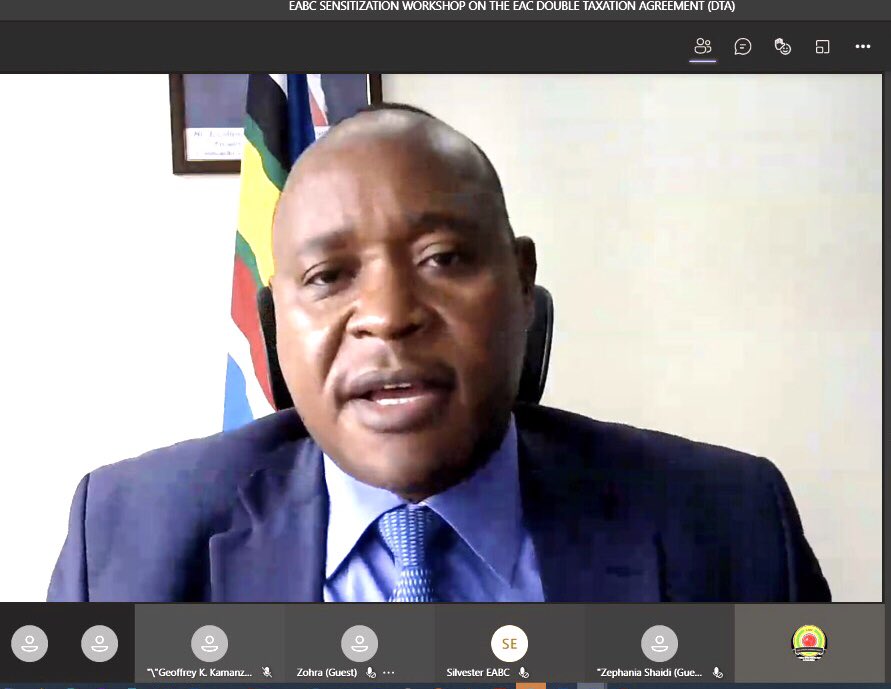 EABCjumuiya's tweet photo. “EAC Partner States need to fast-track the ratification and implementation of the EAC Agreement for the Avoidance of Double Taxation (EAC DTA) to remove tax distortions in the region and increase cross border trade ,” EABC CEO @pmathuki 

@jumuiya https://t.co/5DpZPam5AE