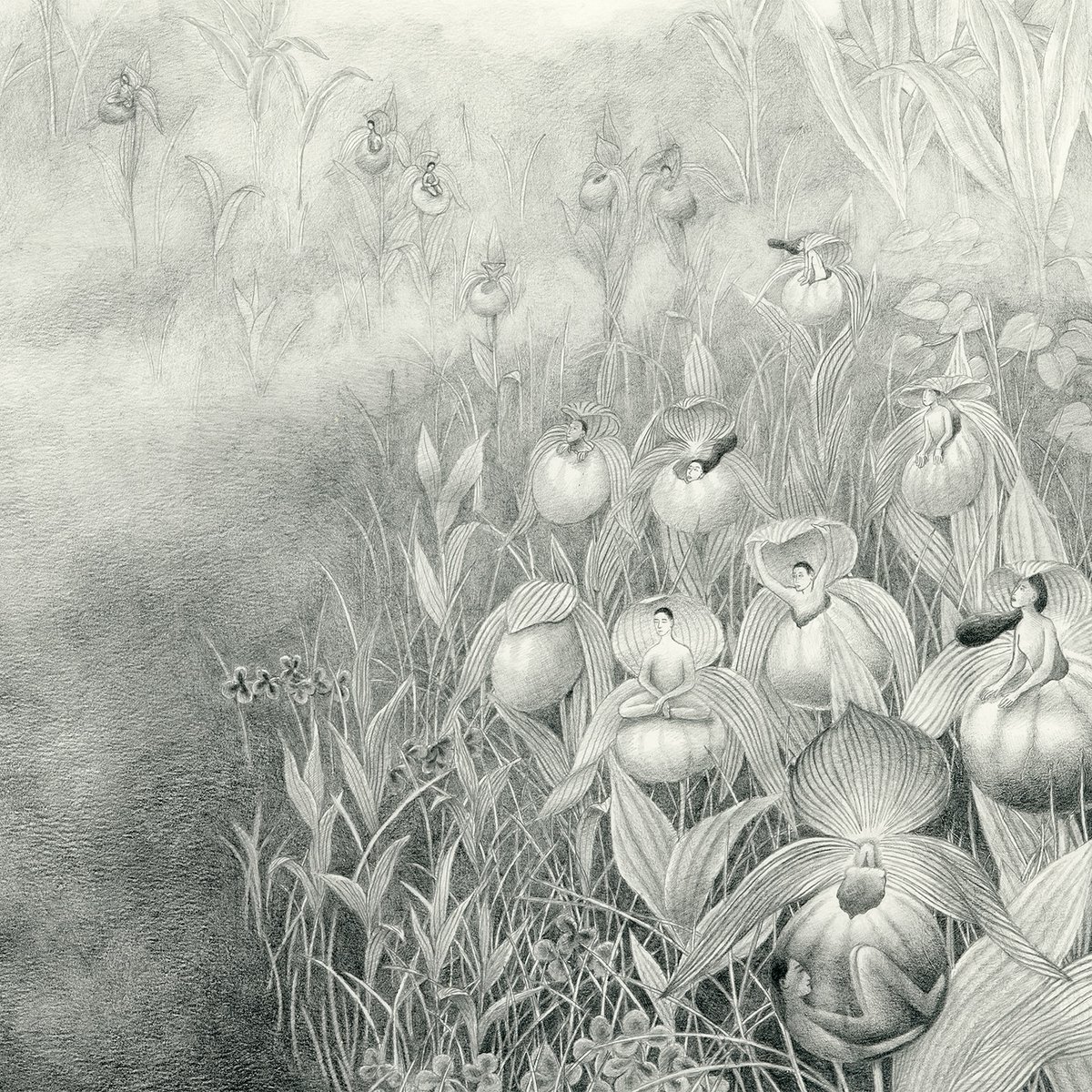 Spring 春天 2021 (detail)
#pencilart #drawing #spring #art #artshare #worksonpaper #Pencildrawing #orchid