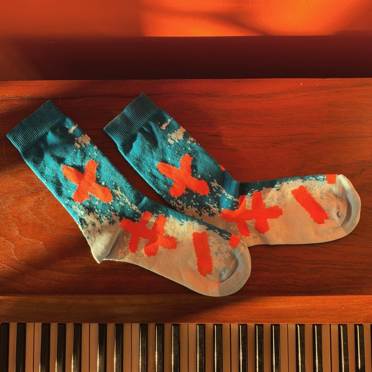 Efterklang's tweet photo. Last call: Join in the next 8 hours to get the first pair of socks 🧦 🧦🧦 https://t.co/HBXkDLkPLe https://t.co/NSt6GBcmHd