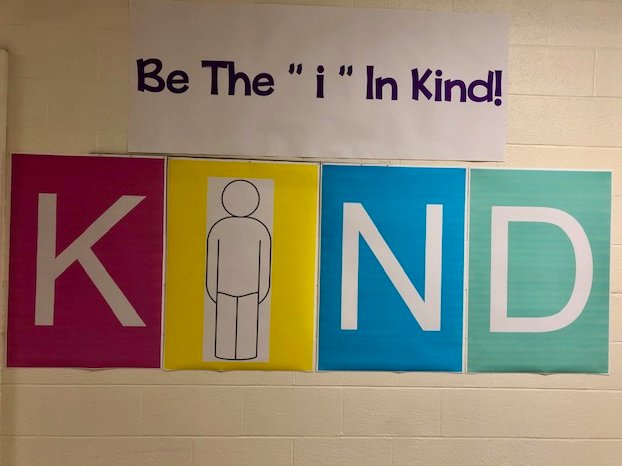 Kicking off our KINDNESS Campaign at Ferrara! I can't wait to invite all our students to participate and fill our new bullet board display with kind acts. #FerraraPride #WeAreEHPS #choosekindness <a href="/pdebernardo/">Paul DeBernardo</a> 

 "In a world where you can be anything, be KIND." ~Jennifer Dukes Lee