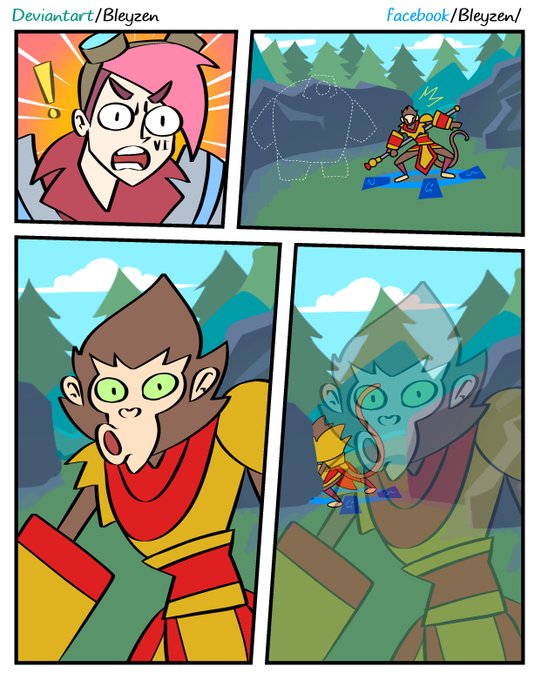 Monke escape
#LeagueOfLegends   
#LeagueOfLegendsFanArt 
#ArtofLegends 