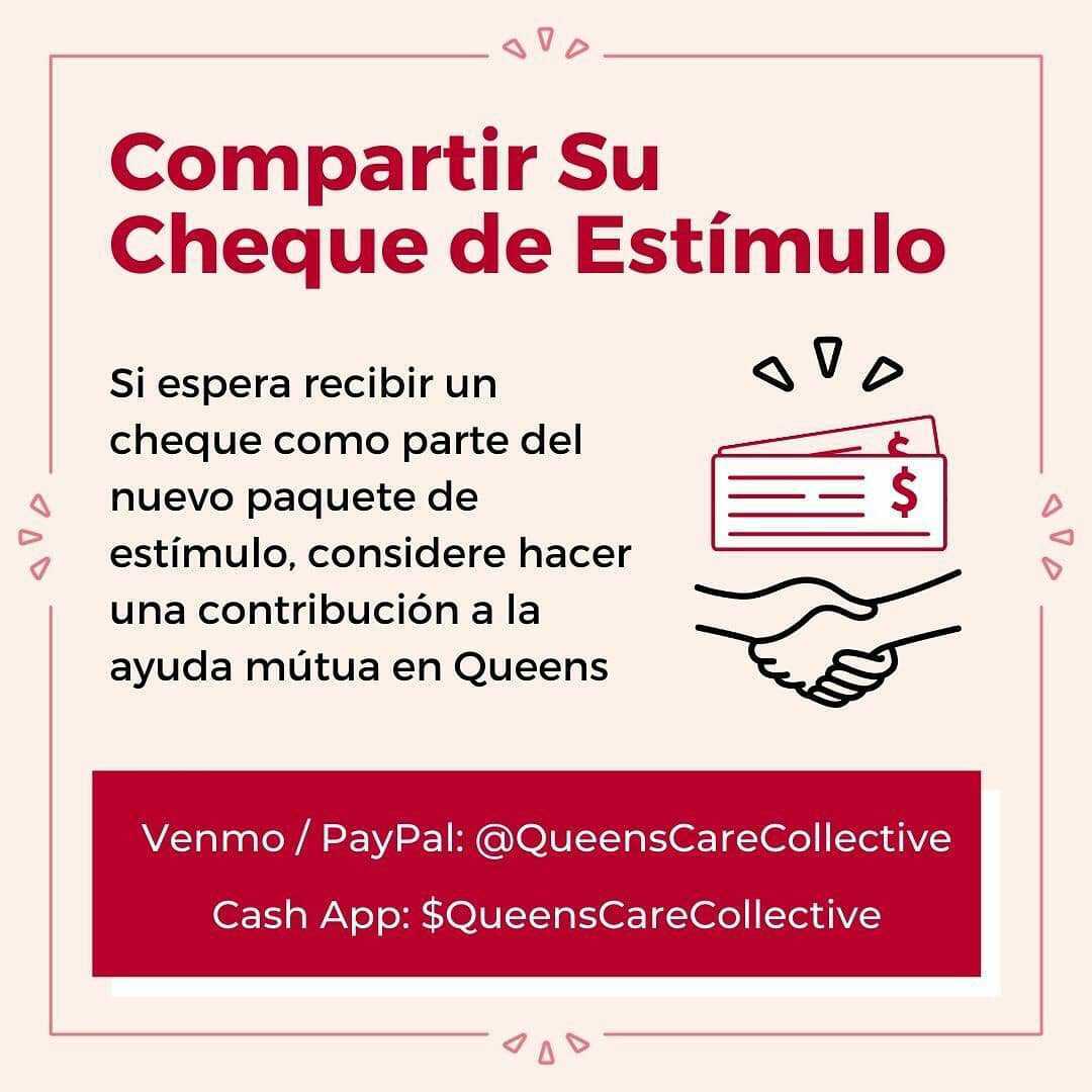 QCCMutualAid's tweet photo. Mutual aid is sharing what and when you can. Please consider donating to help us feed Queens. https://t.co/8ueyYiPvL6