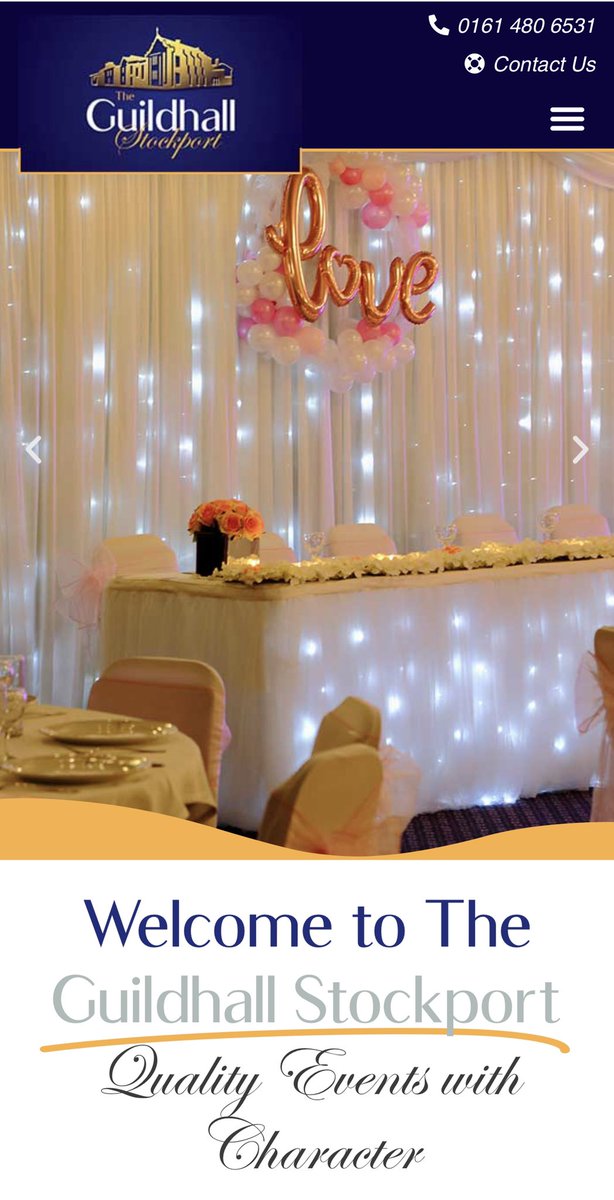 .. <a href="/GuildhallSK/">Stockport Guildhall</a> Congratulations on your new site.  We’ve really enjoyed working with you on this project.