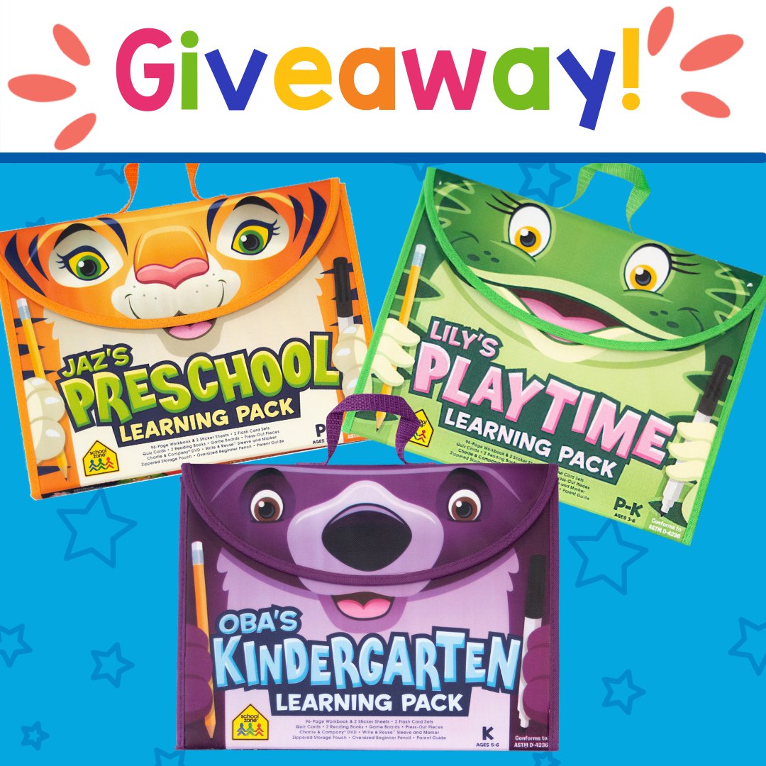 🌟Don't Forget!🌟

Our giveaway ends today! Be sure to head over to our Instagram page - follow us and like all of our posts for the month of March. We will select 3 winners at random!

#schoolzone #anywhereteacher #education #homeschool #giveaway #kindergarten #preschool #learn