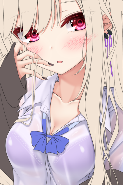 透けてるの難しいけど楽しい 